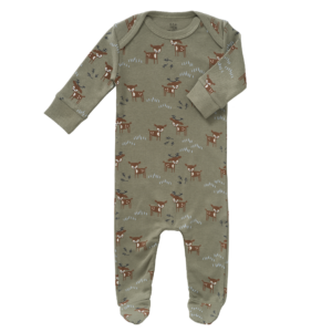 Image Pyjama mit Füßen Rentier 3-6 Monate