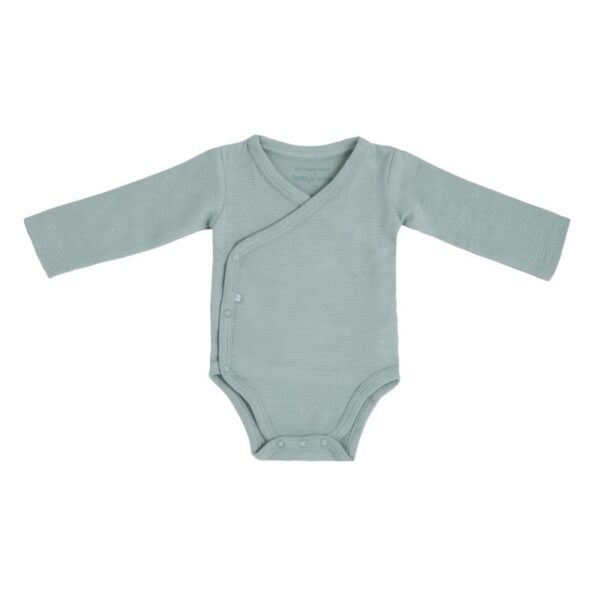 Image Baby Body langen Ärmeln Pure dusty green - 62