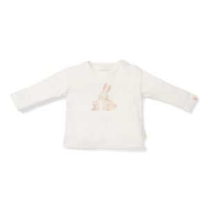 Image T-shirt langärmlig Baby Bunny White - 86