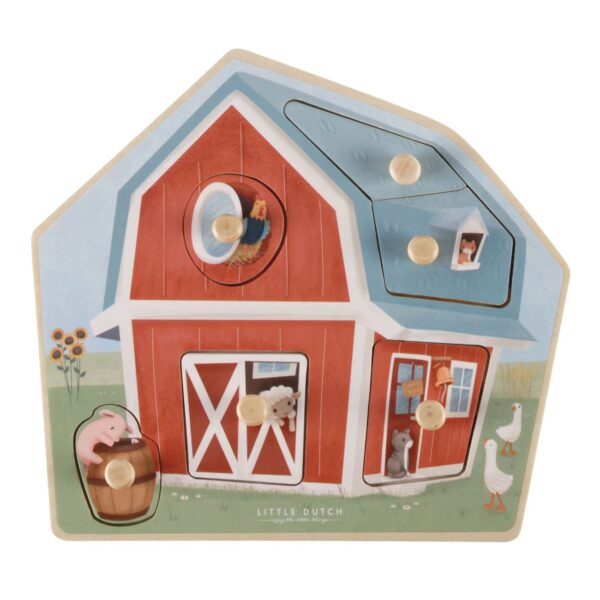 Image Holzpuzzle Little Farm