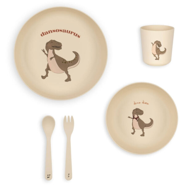 Image Dinner Set Dansosaurus Konges Slojd