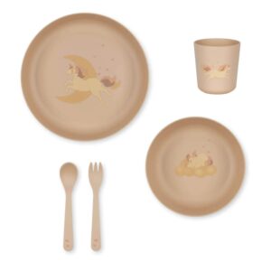 Image Dinner Set Unicorn Konges Slojd