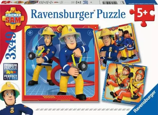 Image Kinderpuzzle ab 5 Jahren - Unser Held Sam - 49 Teile