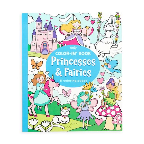 Image Malbuch Princesses & Fairies