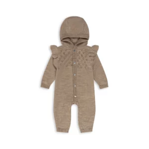 Image Strickpointelle Onesie Beige 3 Jahre