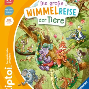 Image tiptoi® Die große Wimmelreise der Tiere