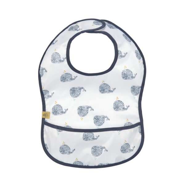 Image Lätzchen - Bib Lightweight, Little Water Whale Größe:6-24Monate