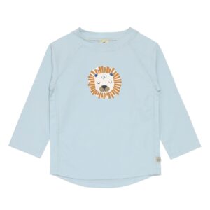 Image UV Shirt Kinder Langarm - Löwe, Hellblau Größe:86