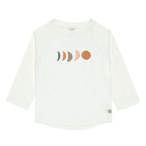 Image UV Shirt Kinder Langarm - Mond, Weiß Größe:98