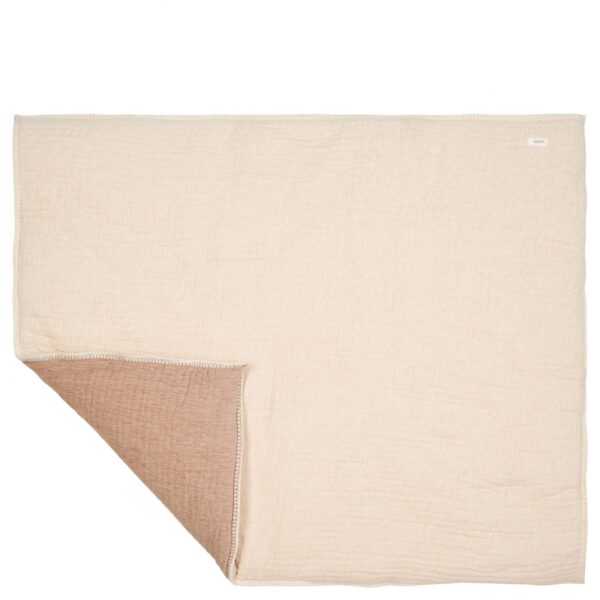 Image Krabbeldecke Rivoli warm white/caffe