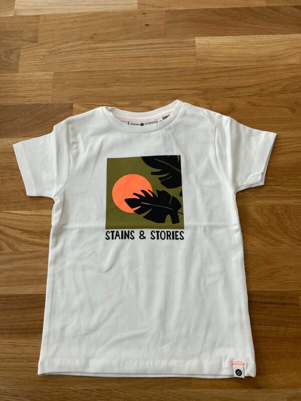 Image T-Shirt Weiß Größe:104