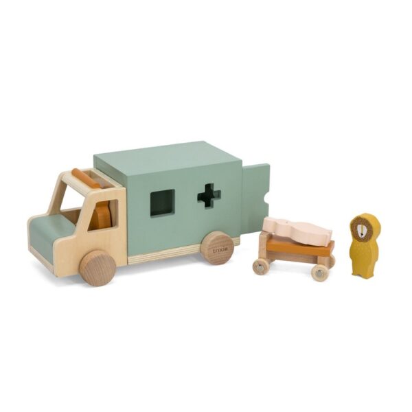 Image Krankenwagen aus Holz