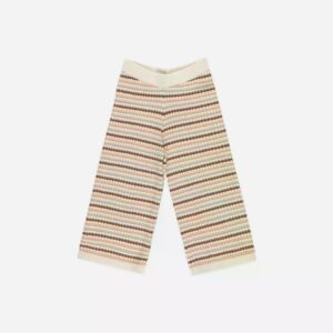 Image Knit Wide Leg Pant Honeycomb Stripe 2-3 Jahre