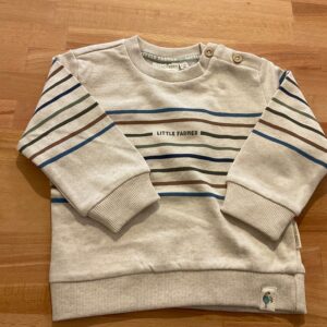 Image Sweatshirt Sand Gestreift Größe 104