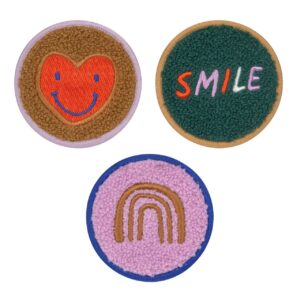 Image Patches 3er Set - Little Gang, Smile Herz